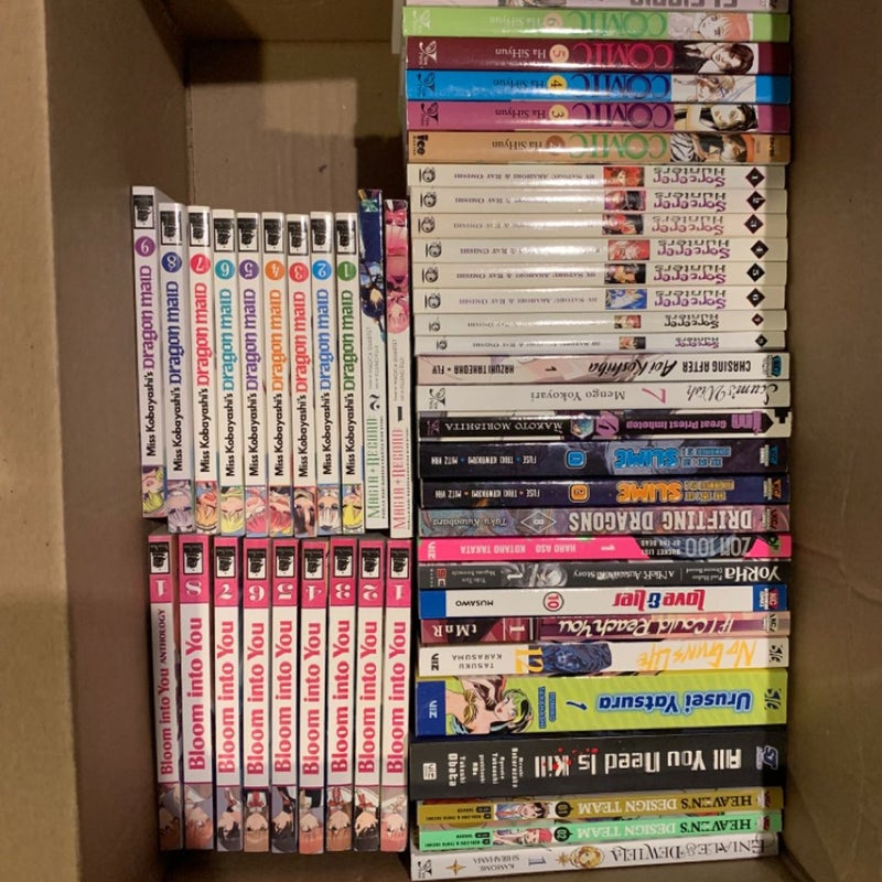 mixed manga lot 