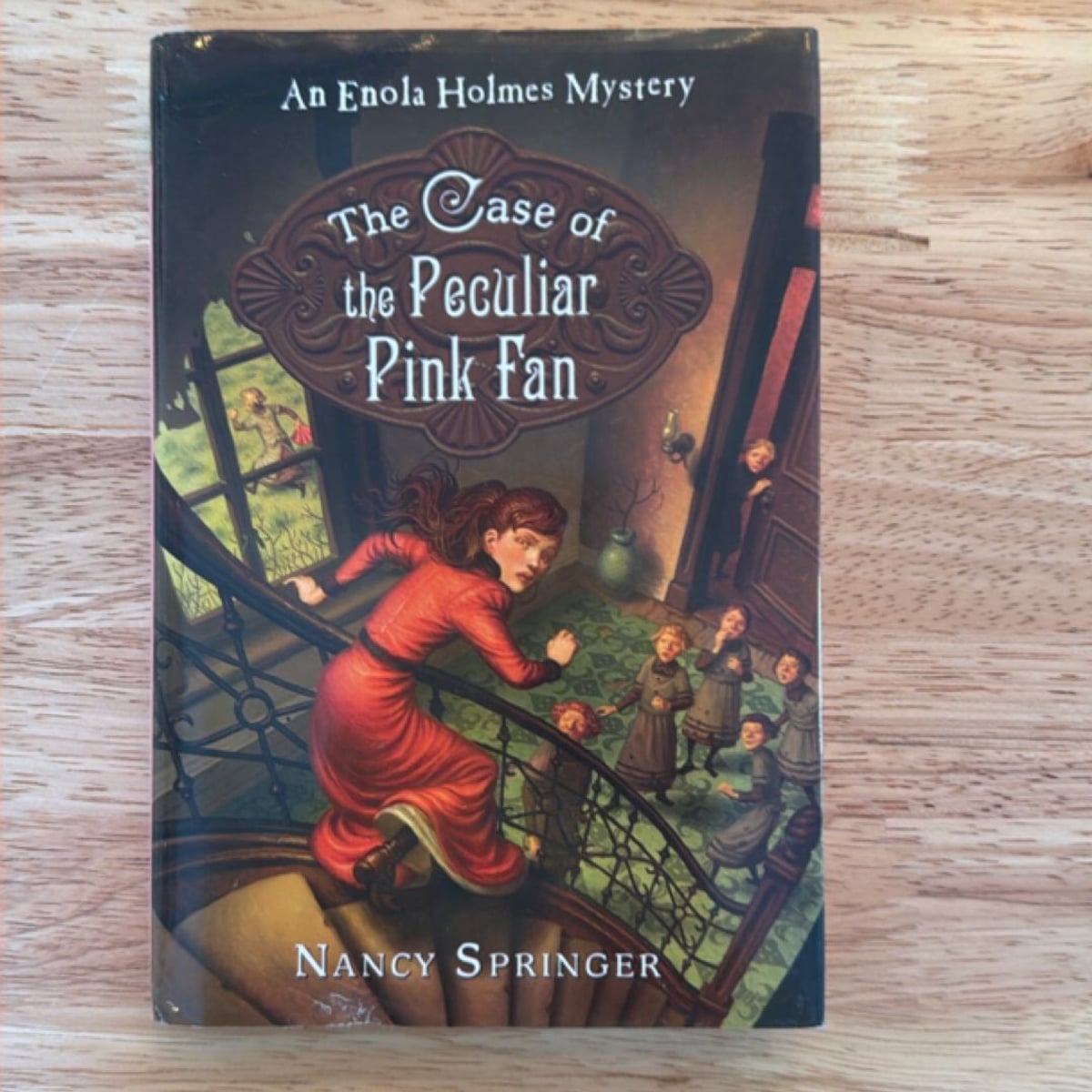 The Case of the Peculiar Pink Fan by Nancy Springer