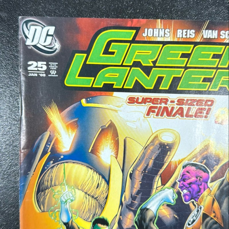 Green Lantern # 25 The Sinestro Corps War Part 11 Jan 2008 DC Comics