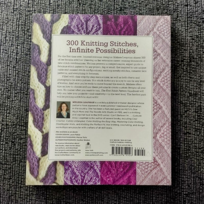 The Knit Stitch Pattern Handbook