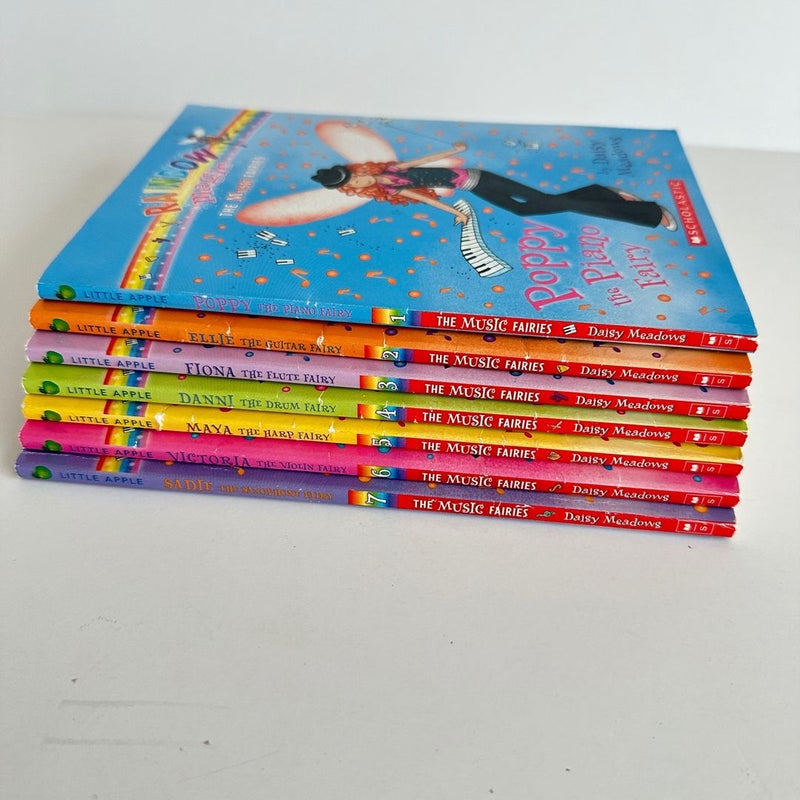 Rainbow Magic, The Music Fairies, 7 books