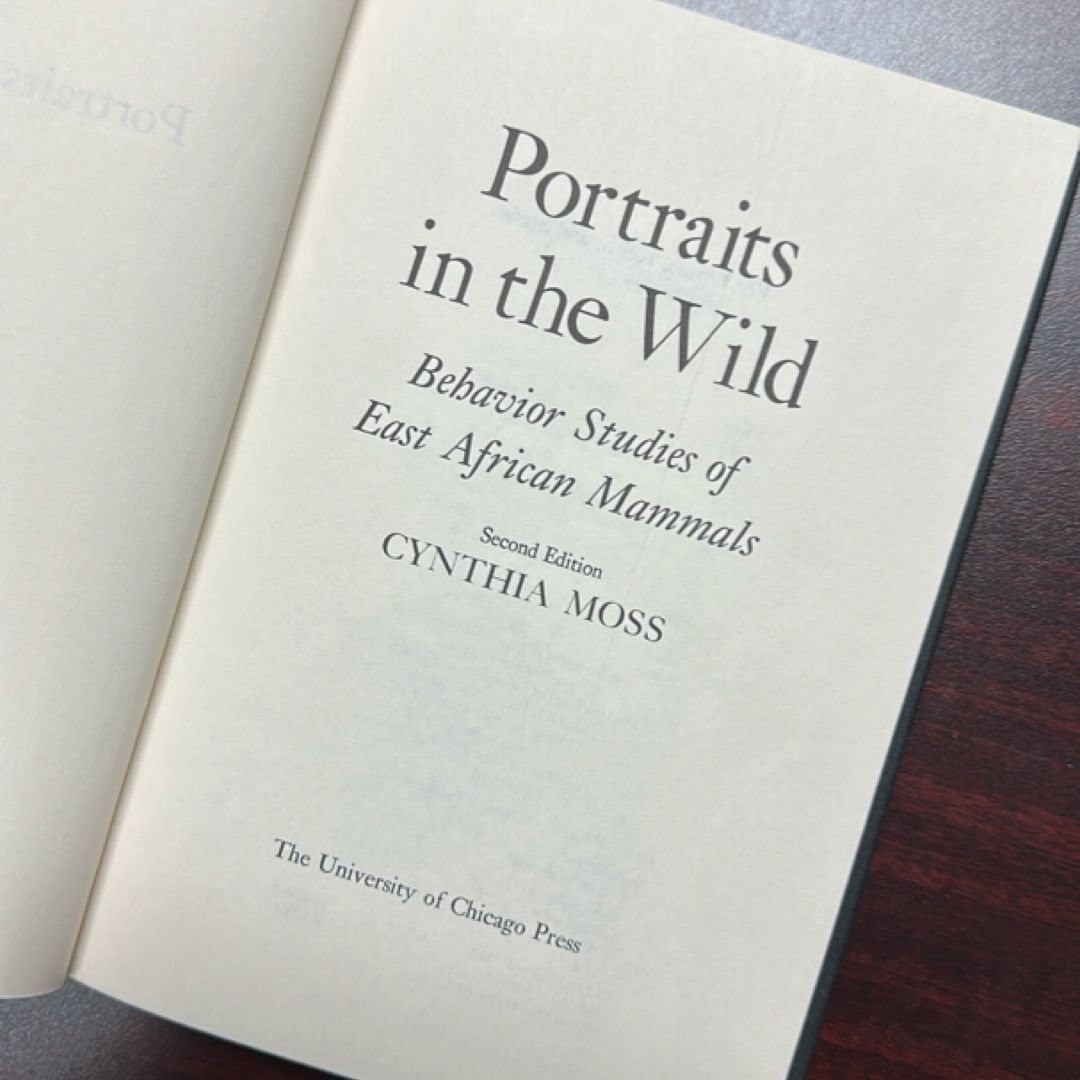 Portraits in the Wild