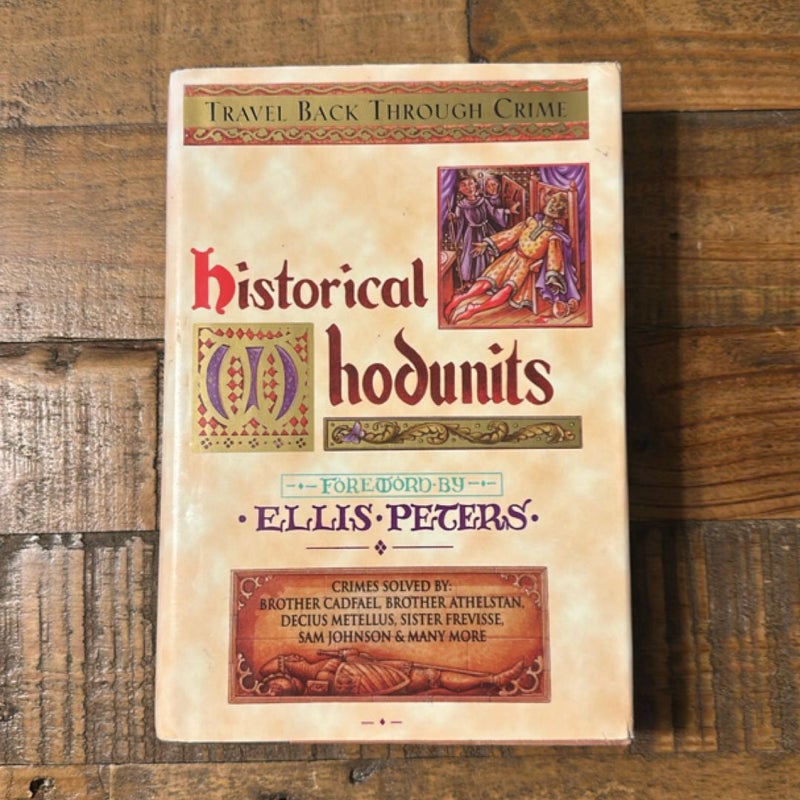 Historical Whodunnits