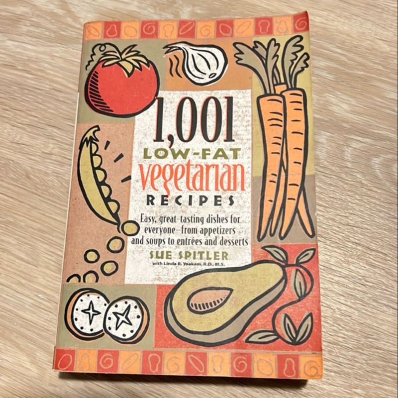 1001 Low-Fat Vegetarian Recipes