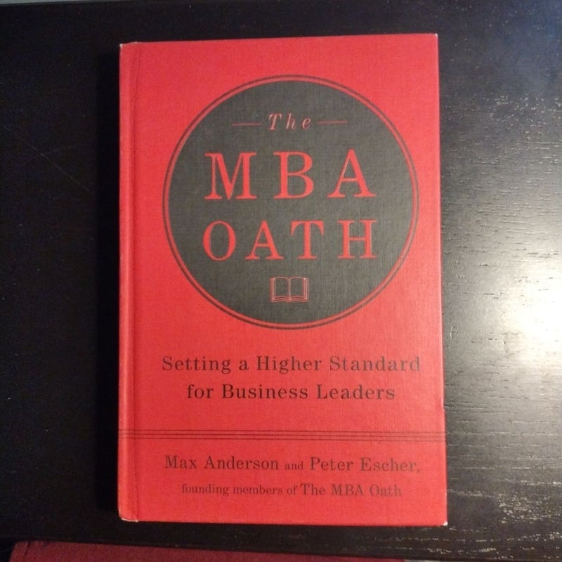 The MBA Oath