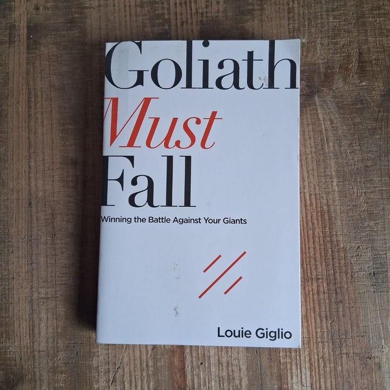 Goliath Must Fall