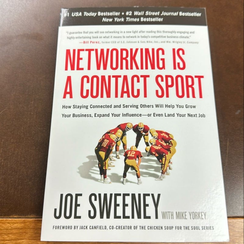 Networking Is a Contact Sport