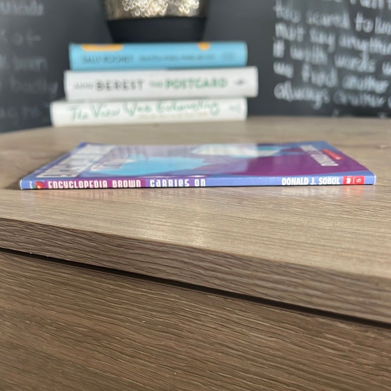 Encyclopedia Brown Carries On