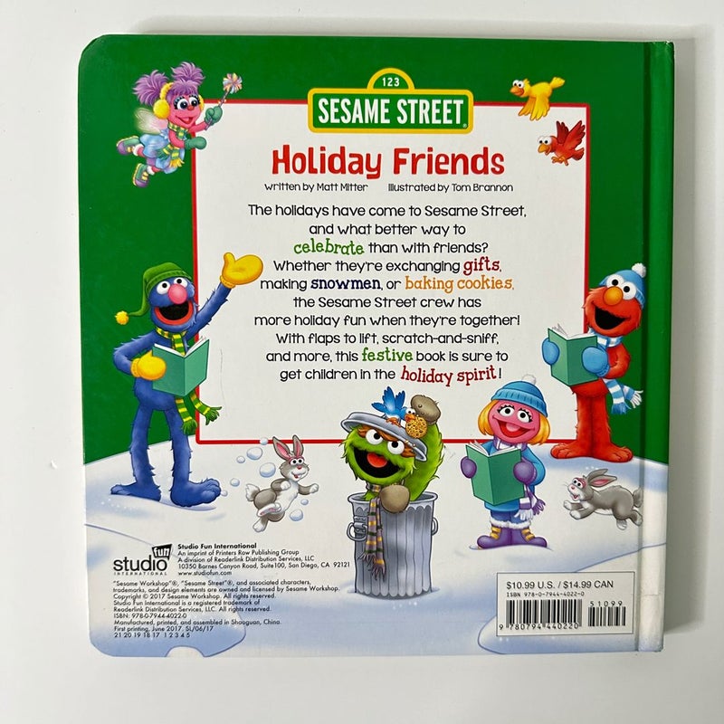 Sesame Street Holiday Friends, Lift the Flap