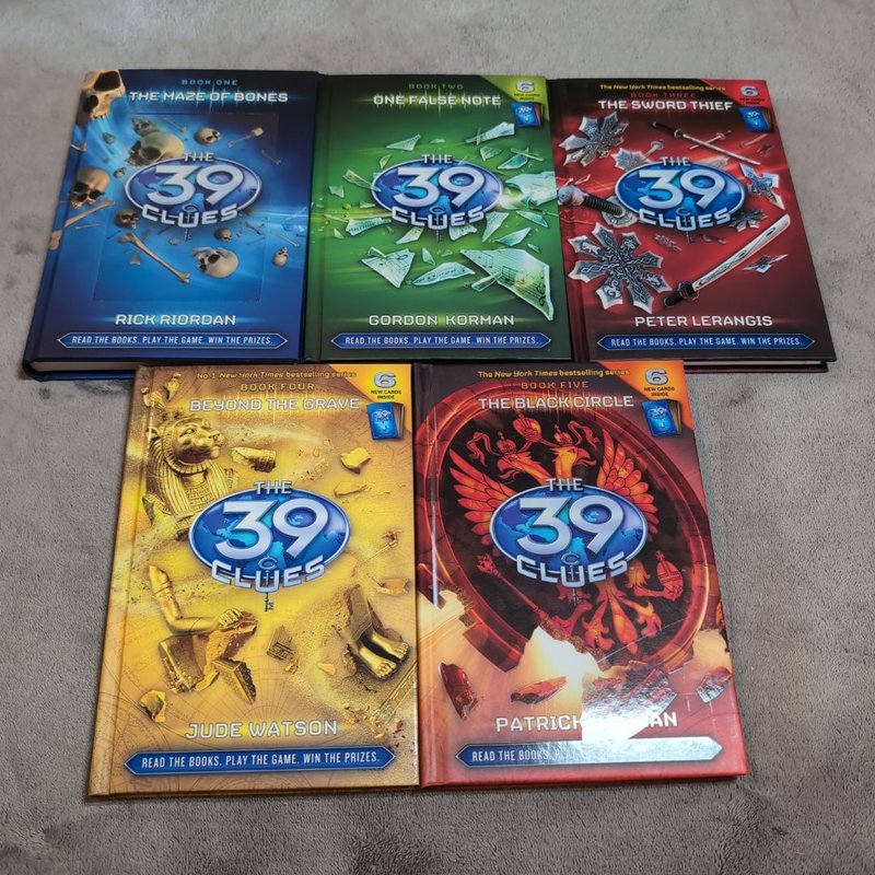 The 39 Rules, Books 1-10 Complete Series FIRST EDITION by Riordan ...