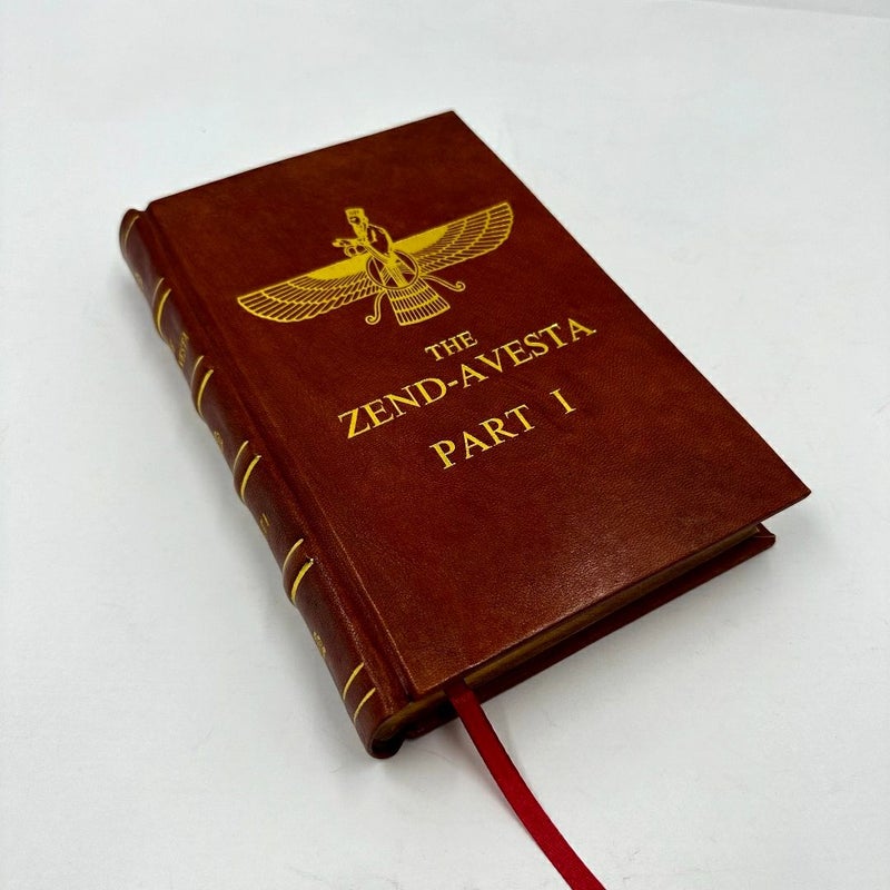 Zend Avesta, Parts 1 by James Darmesteter Leather-Bound Edition 