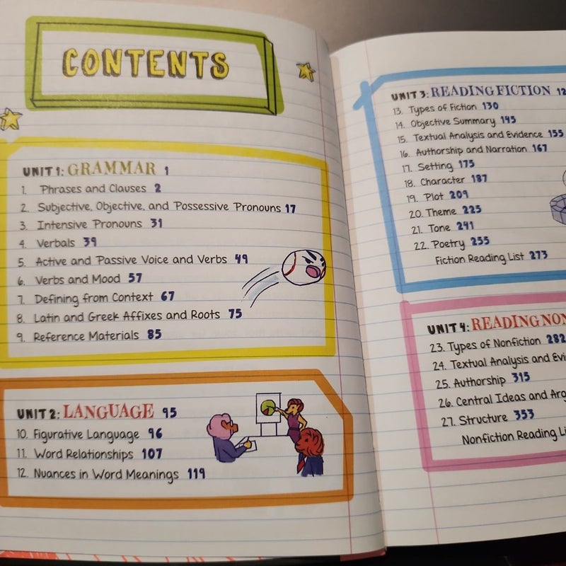 Everything You Need to Ace English Language Arts in One Big Fat Notebook