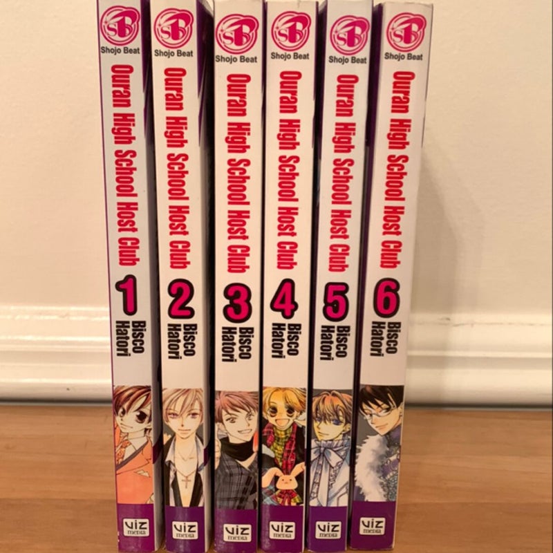 Ouran High School Host Club, Vol. 1-6