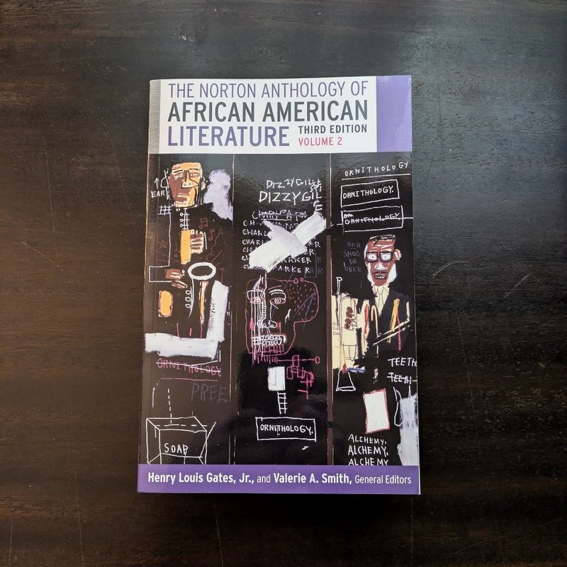 The Norton Anthology of African American Literature, 3rd Edition, Vols. 1&2