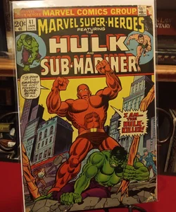 Hulk and the Sub-Mariner 1973 Marvel reader comic #41