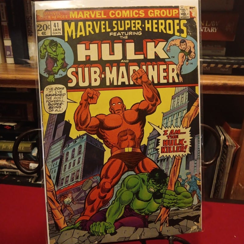 Hulk and the Sub-Mariner 1973 Marvel reader comic #41