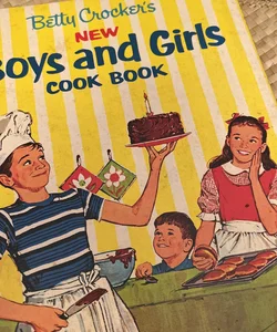 Betty Crocker’s new Boys and Girls Cookbook VINTAGE