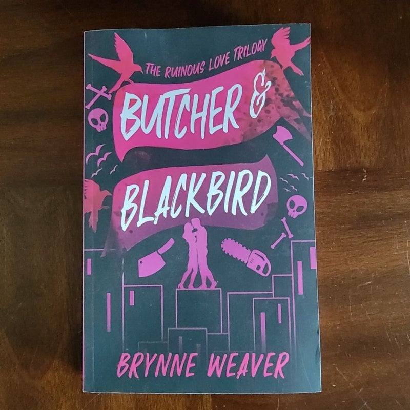 INDIE Butcher and BlackBird by Brynne Weaver Book Novel OOP Original Retired