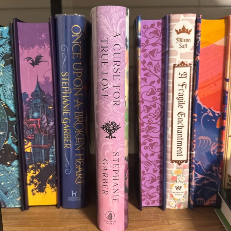 A Curse for True Love with alternative dust jacket