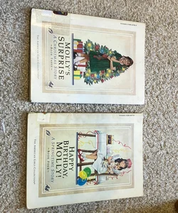 2 American Girl Molly Books