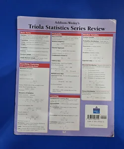 Triola Statistics Series Review