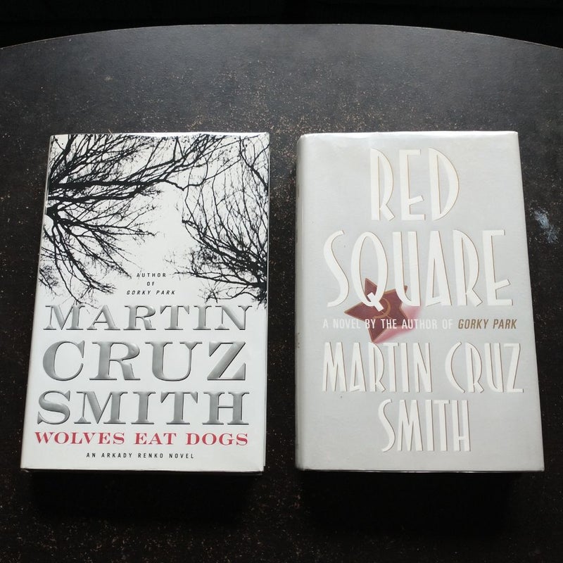 Martin Cruz Smith First Edition Bundle *Autographed* (Wolves Eat Dogs & Red Square)