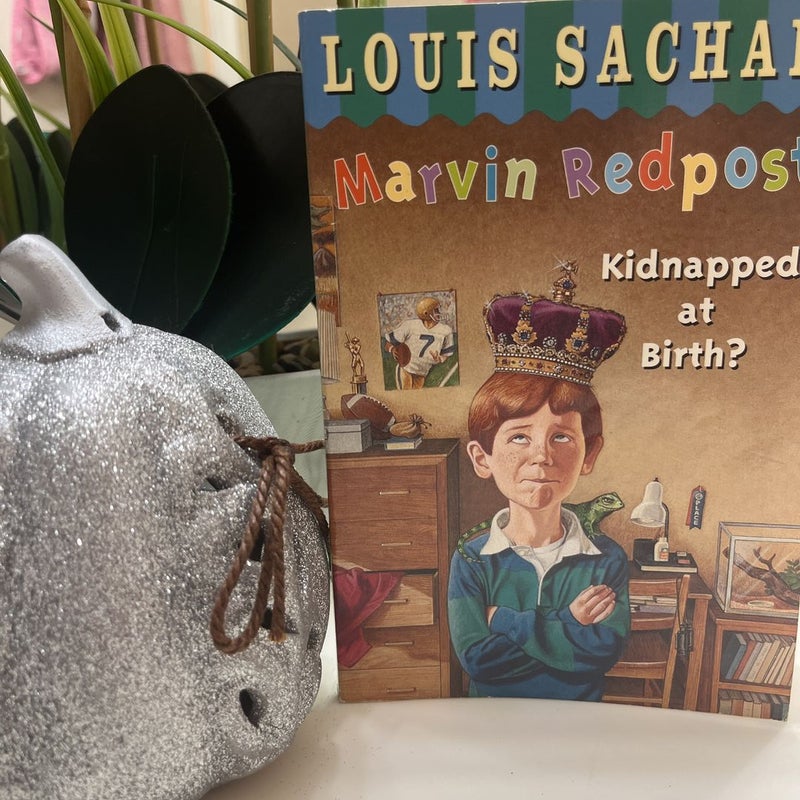 Marvin Redpost Kidnapped at Birth, Louis Sachar. (Paperback