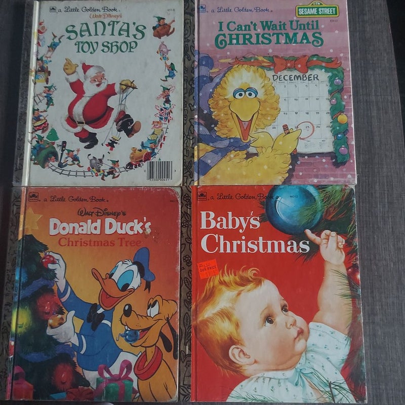 Childrens Christmas Little Golden Books