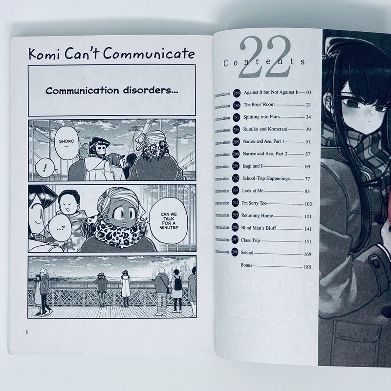 Komi Can't Communicate, Vol. 22