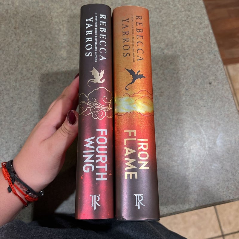 Iron flame and fourth wing special editions 