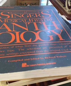 The Singer’s Musical Theater Anthology Vol 1 Baritone/Bass