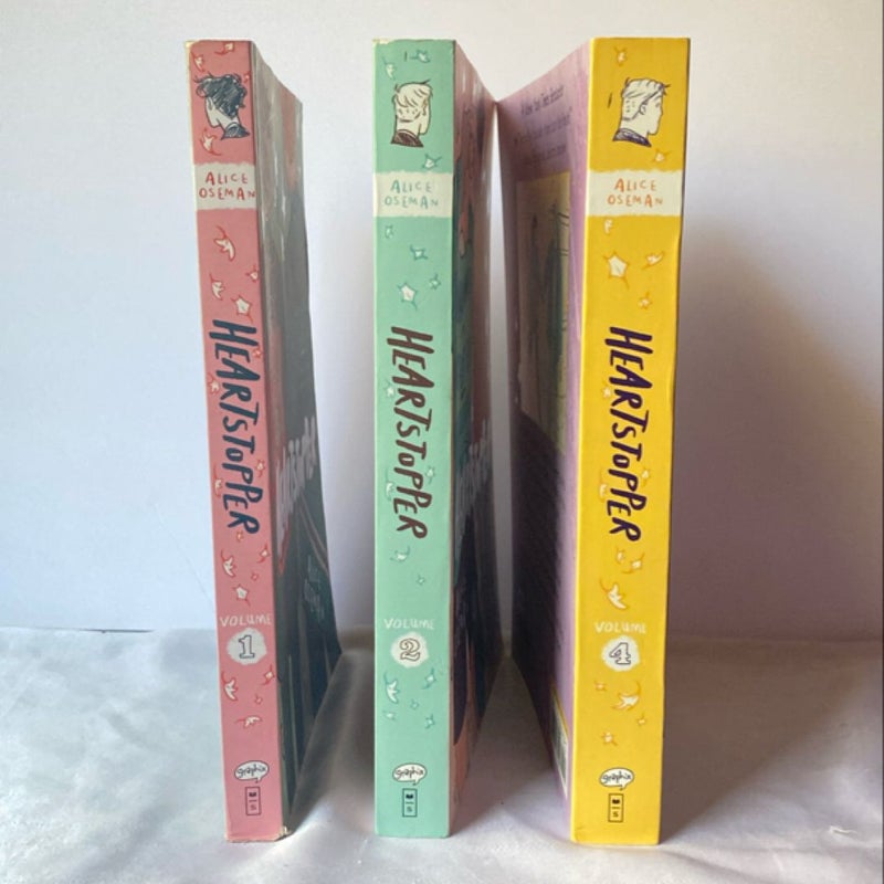 Graphic Novel Book Box (Heartstopper 1,2,4)