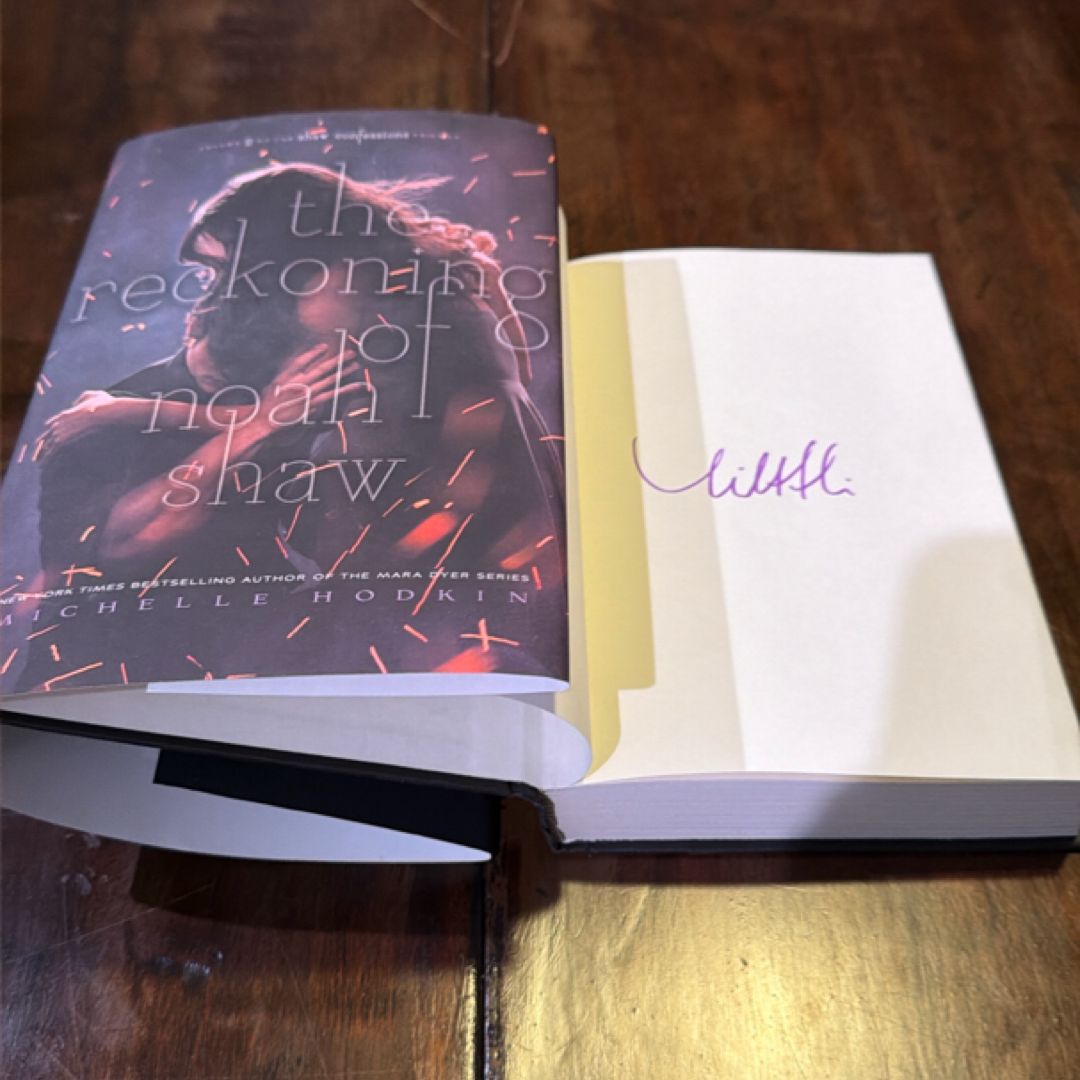 SIGNED The Reckoning of Noah Shaw