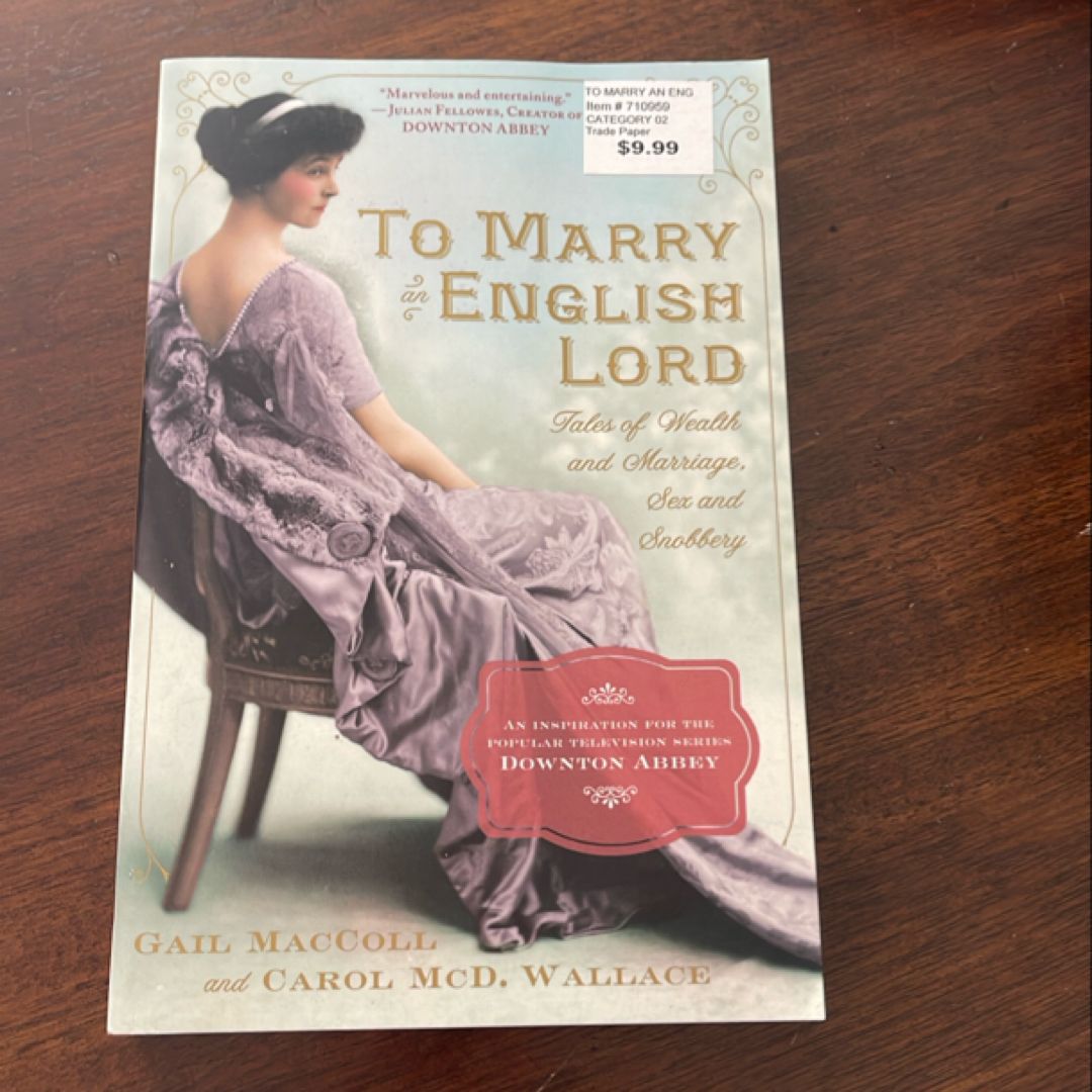 To Marry an English Lord