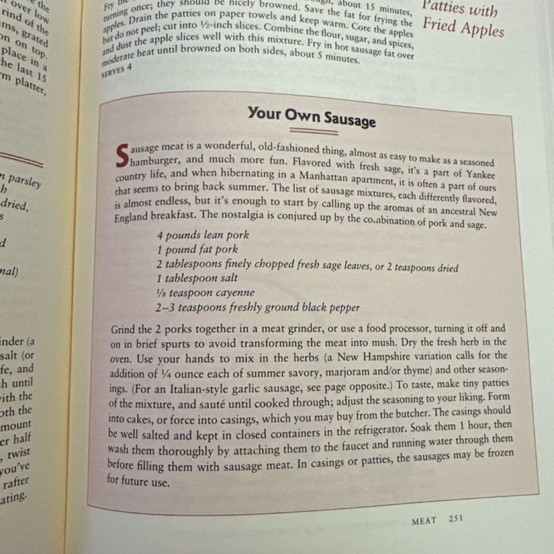 The L. L. Bean Book of New England Cookery