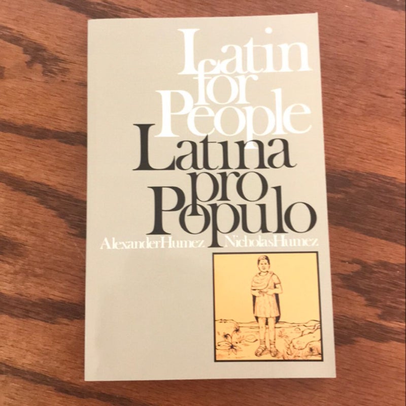 Latin for People / Latina Pro Populo