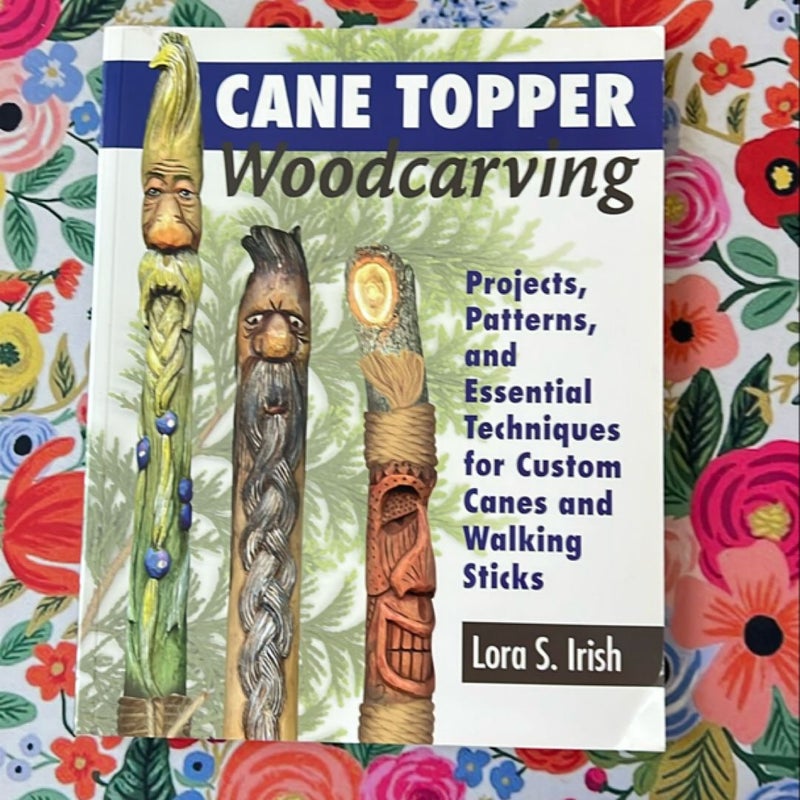 Cane Topper Woodcarving