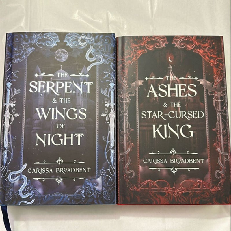 OWLCRATE The Serpent & the Wings of Night AND The Ashes & the Star-Cursed King