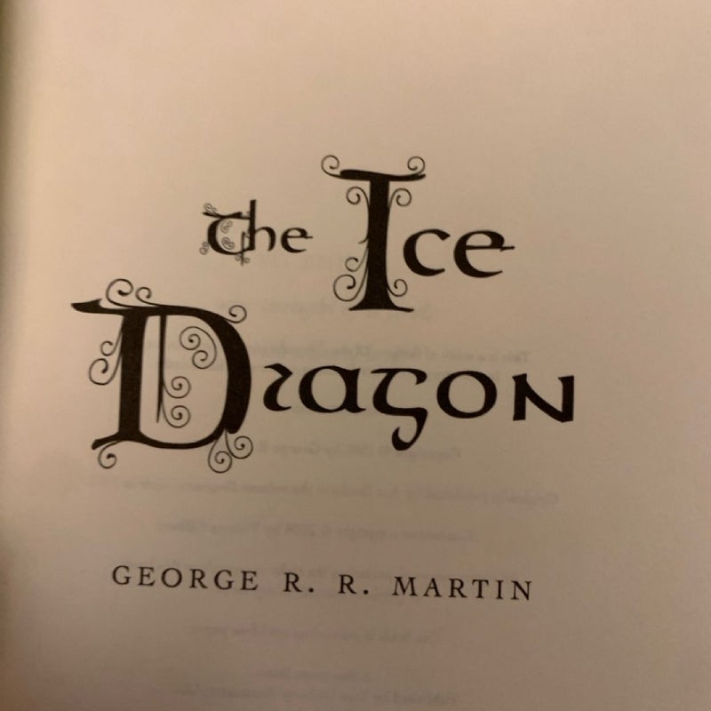 The Ice Dragon