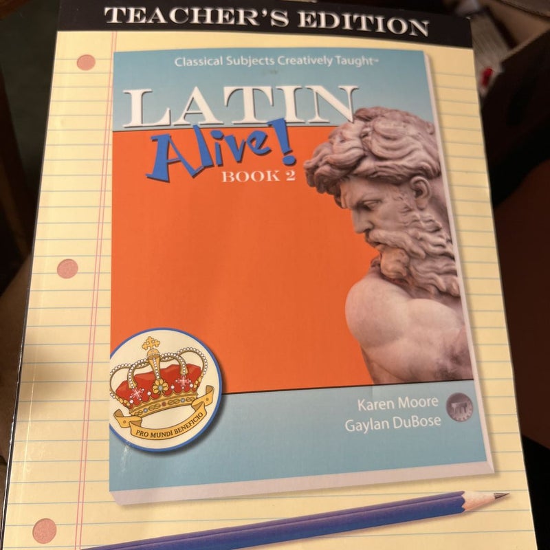 Latin Alive Book 2 Teacher's Edition