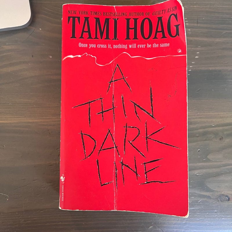 A think dark line 