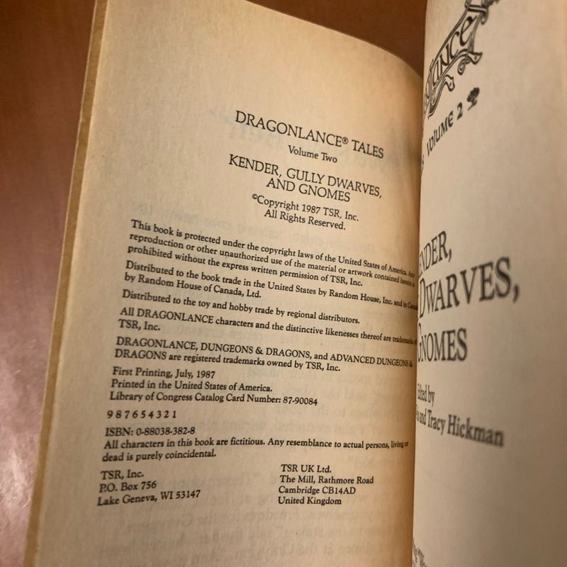 DragonLance: Tales I & Preludes I Trilogy Set: The Magic of Krynn, Kender, Gully Dwarves, and Gnomes, Love and War, Darkness & Light, Kendermore, Brothers Majere