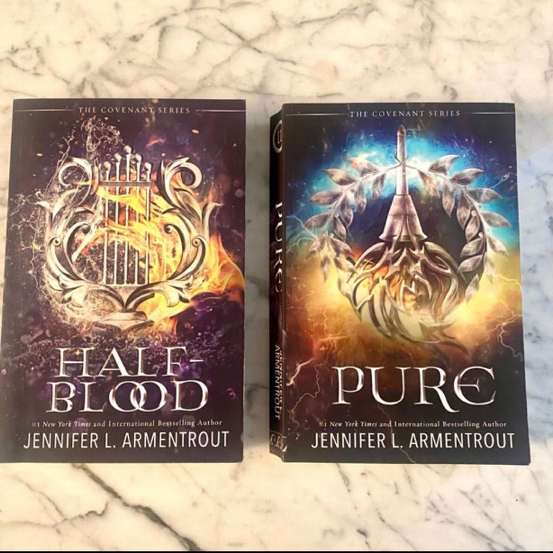OOP Half-Blood & Pure (Covenant series)