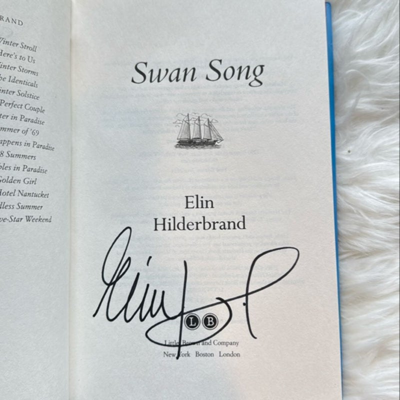 Swan Song- Signed