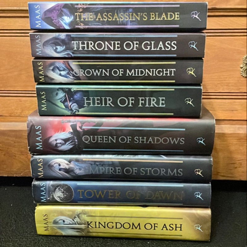 Throne of Glass Series OUT OF PRINT Editions