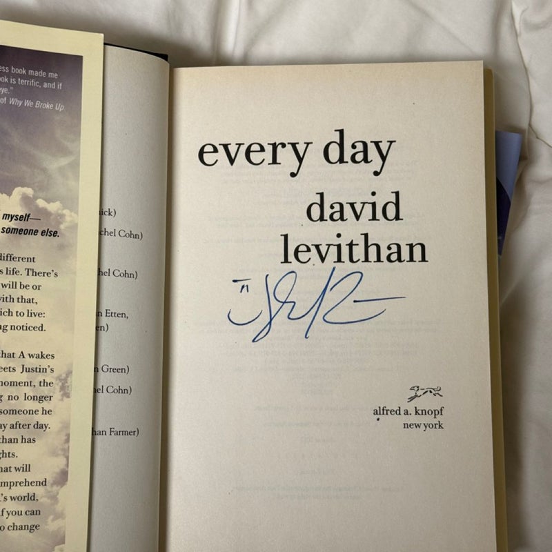 SIGNED Every Day & Another Day 