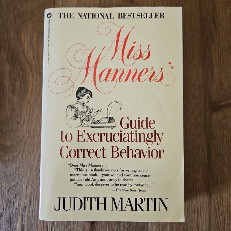 Miss manners guide to a surprisingly dignified wedding ...