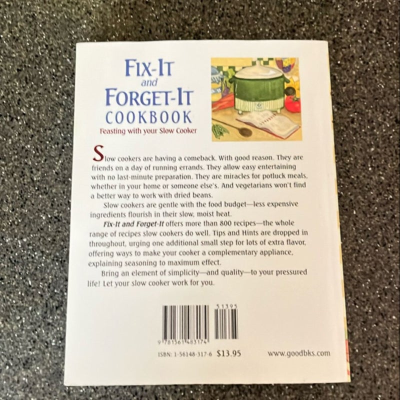 Fix-It and Forget-It Cookbook