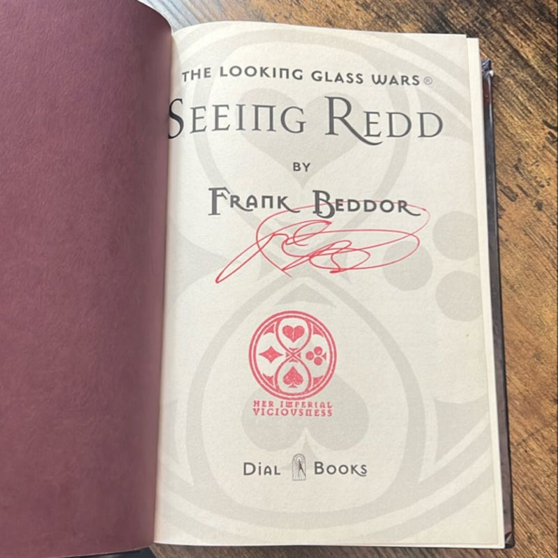 Seeing Redd (signed )