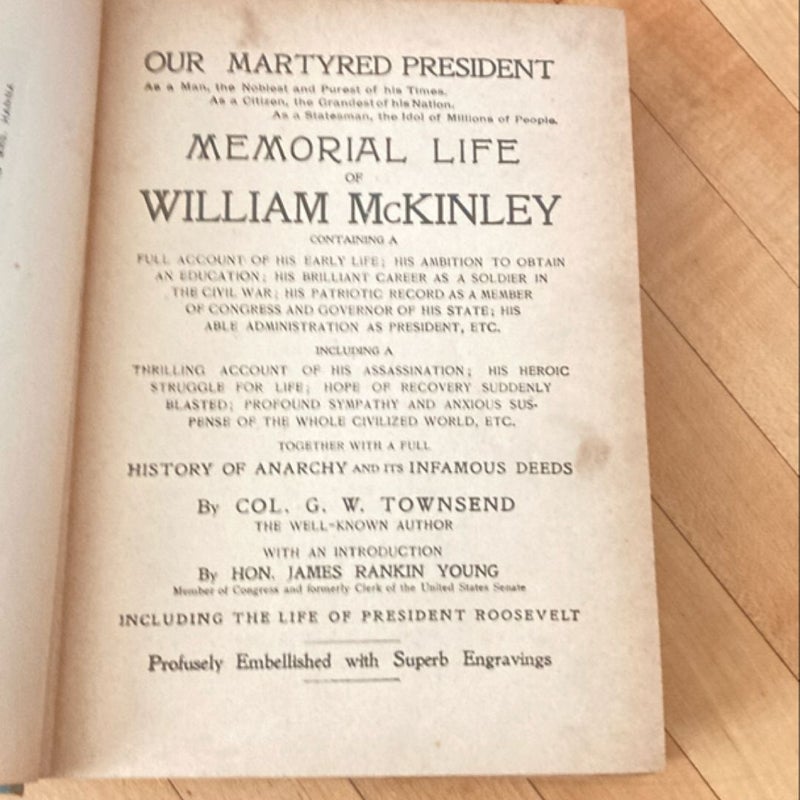 Memorial Life of William McKinley